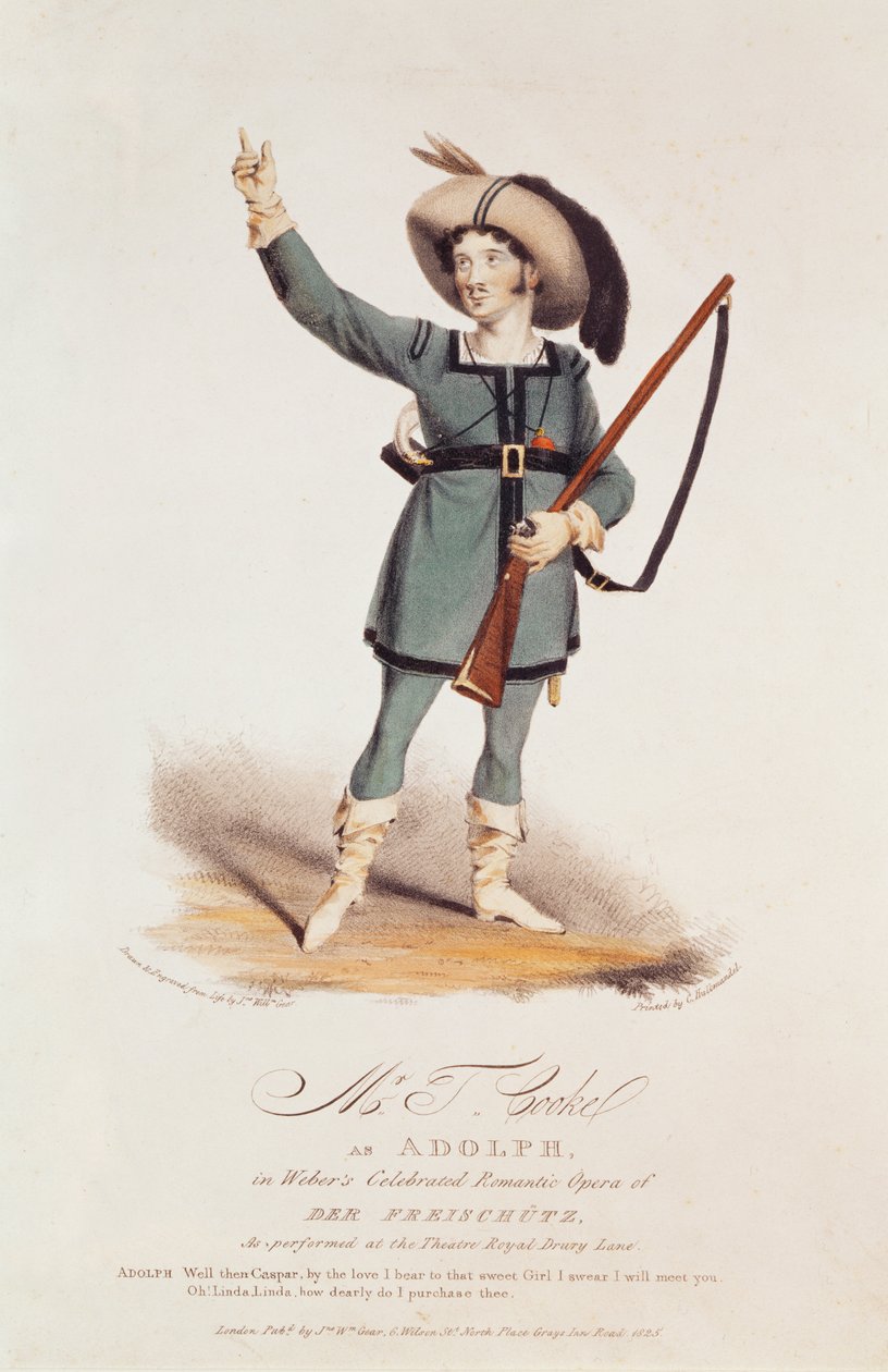 Thomas Simpson Cooke (1782-1848) como Adolph en 