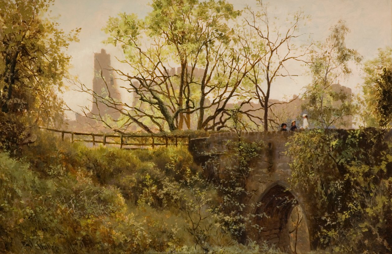 Castillo de Prudhoe, Northumberland de John Wallace