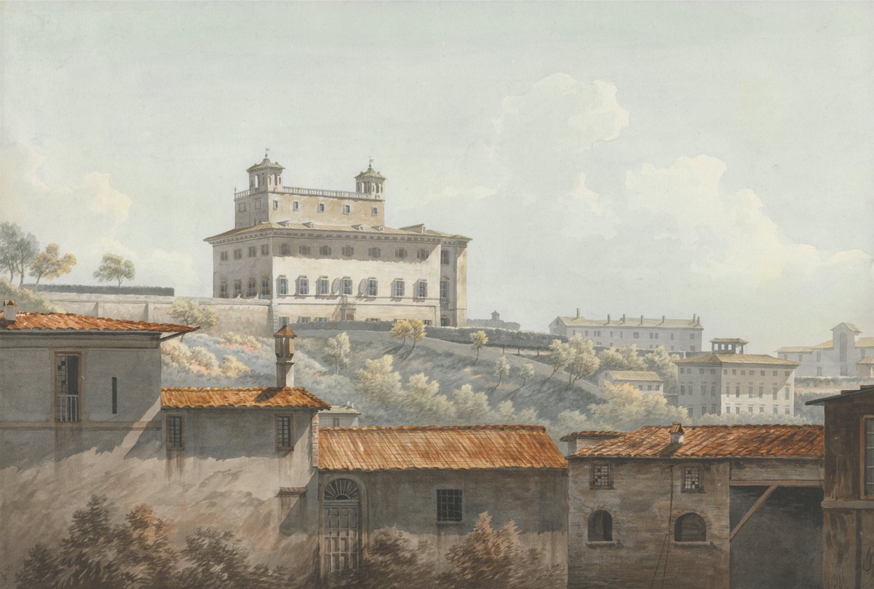 La Villa Medici, Roma de John Warwick Smith