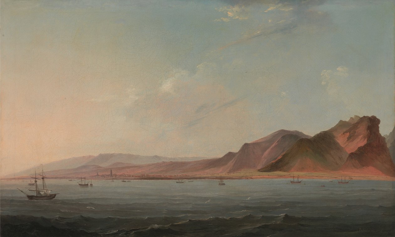 Vista de Santa Cruz, Tenerife de John Webber