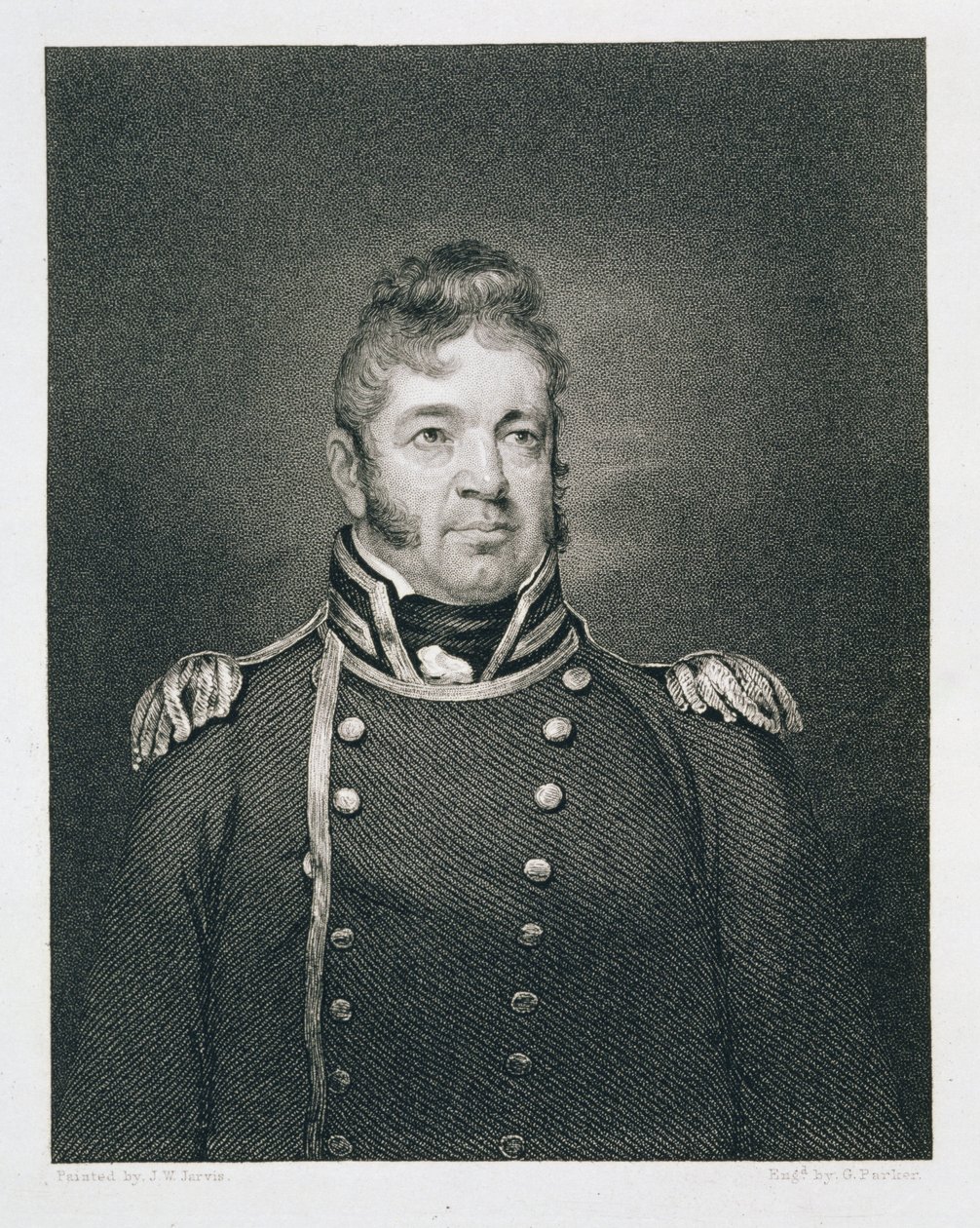 William Bainbridge (1774-1833) grabado por George Parker de John Wesley Jarvis