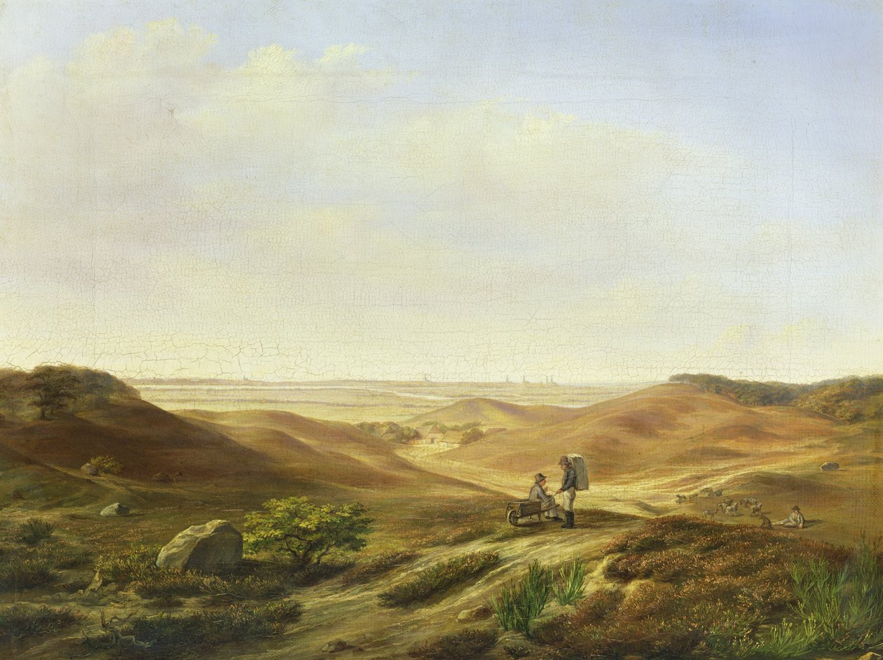 Paisaje, 1835 de John Wilhelm David Bantelmann