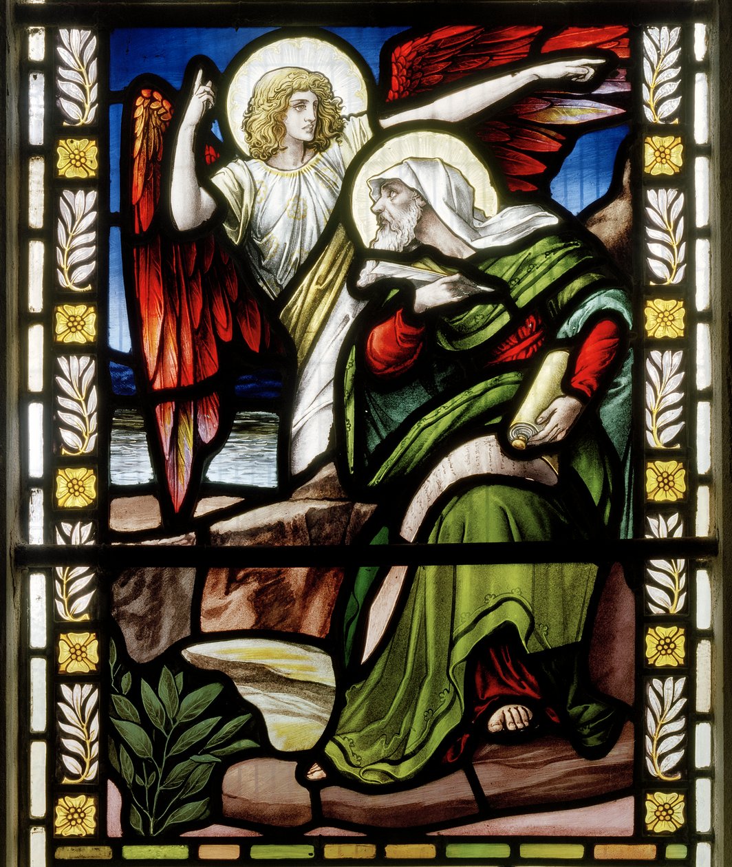 San Juan y el Ángel de John William Brown