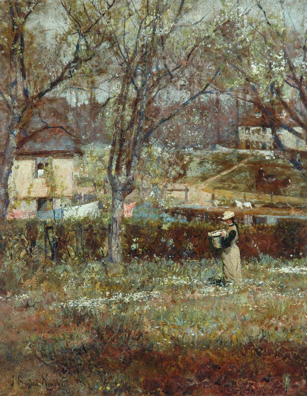Escena rural de John William Buxton Knight