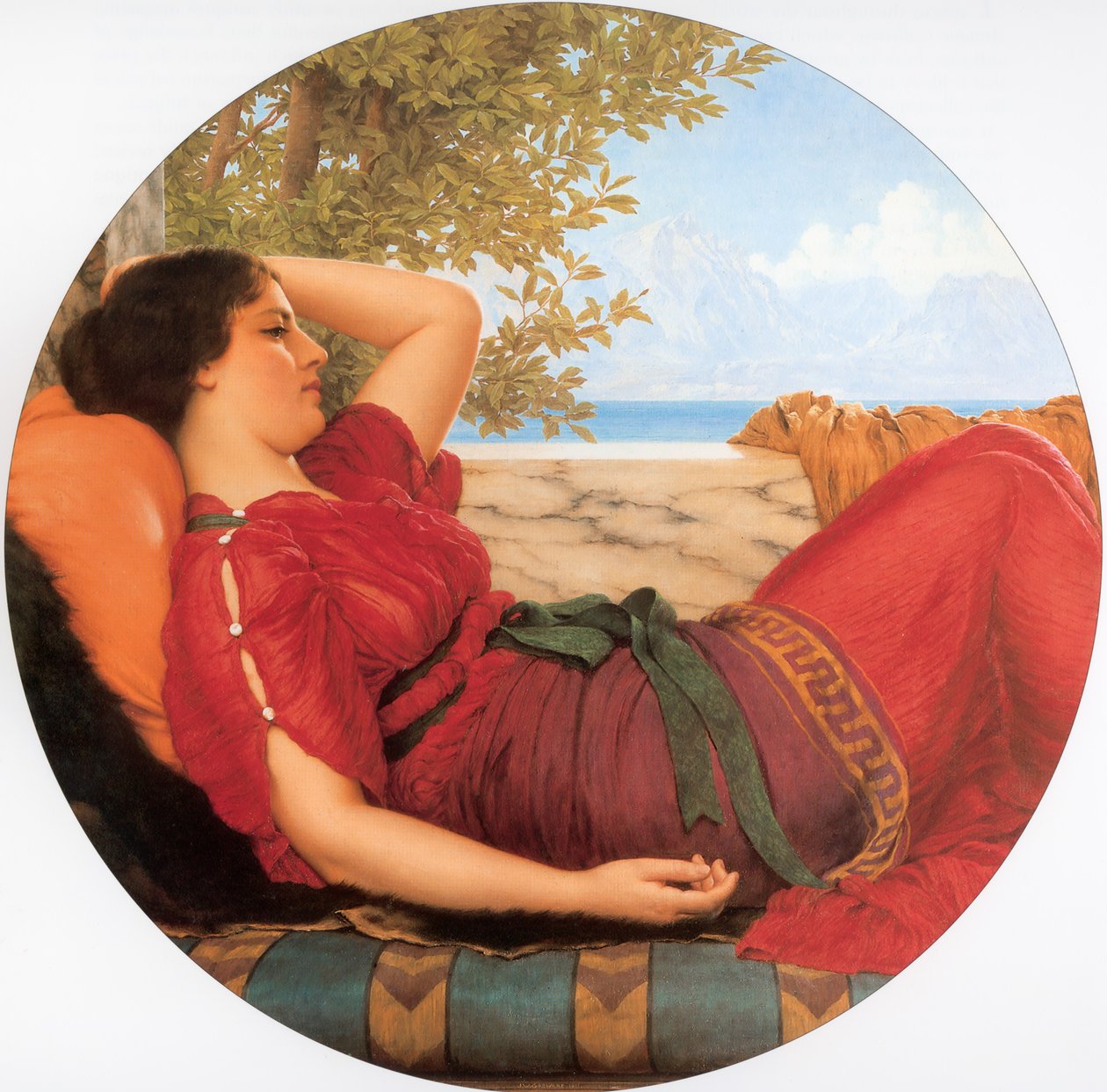 En los reinos de la fantasía de John William Godward