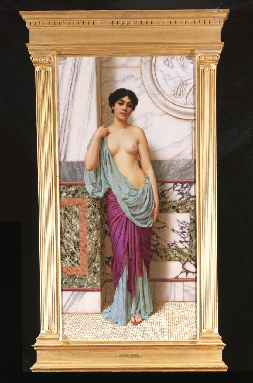 En el Tepidarium, 1909 de John William Godward
