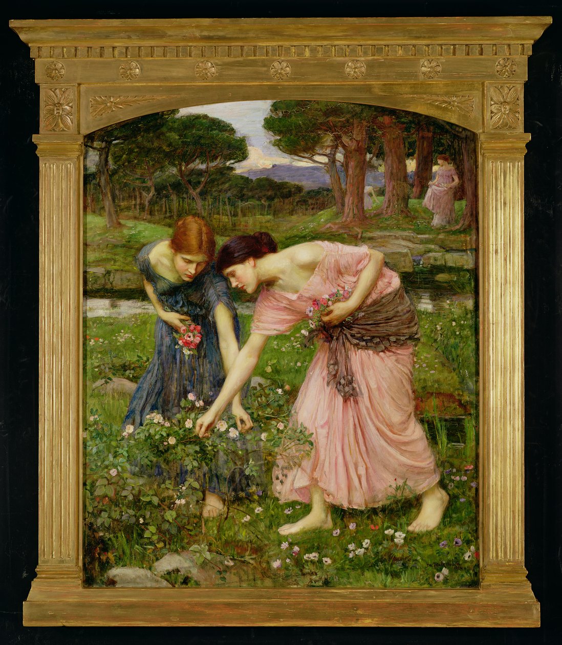 Coge las rosas mientras puedas de John William Waterhouse