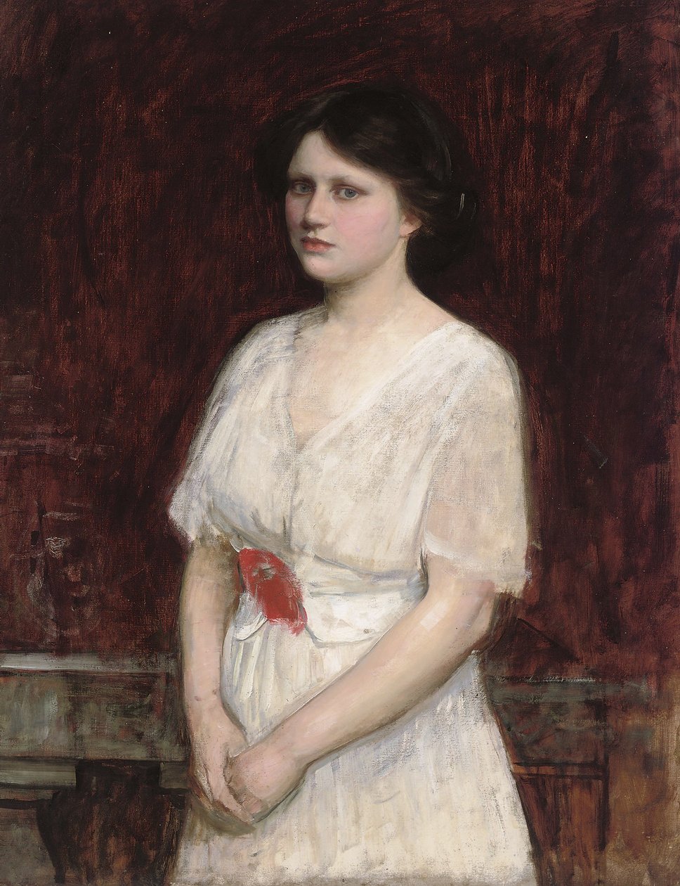 Retrato de la señorita Claire Kenworthy de John William Waterhouse