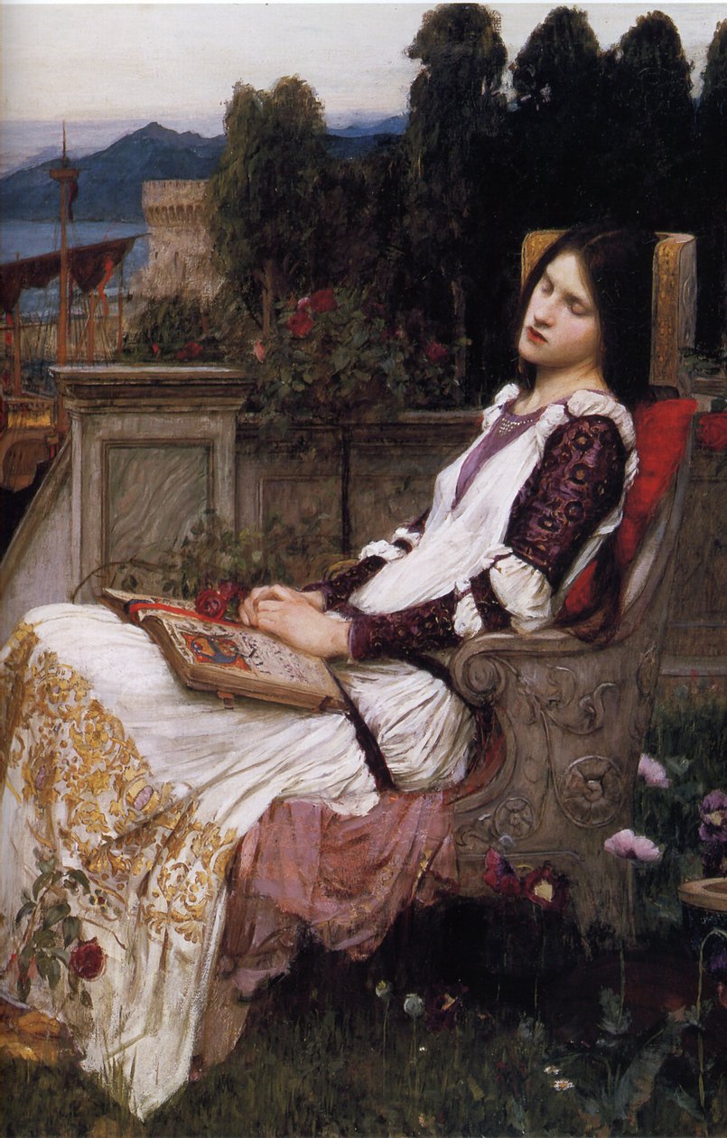 Santa Cecilia de John William Waterhouse