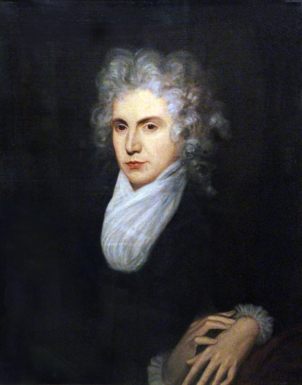 Retrato de Mary Wollstonecraft, hecho durante su vida de John Williamson