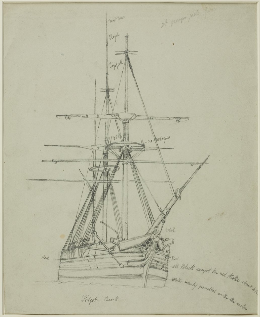 Fidget - Barco de John Wilson Carmichael
