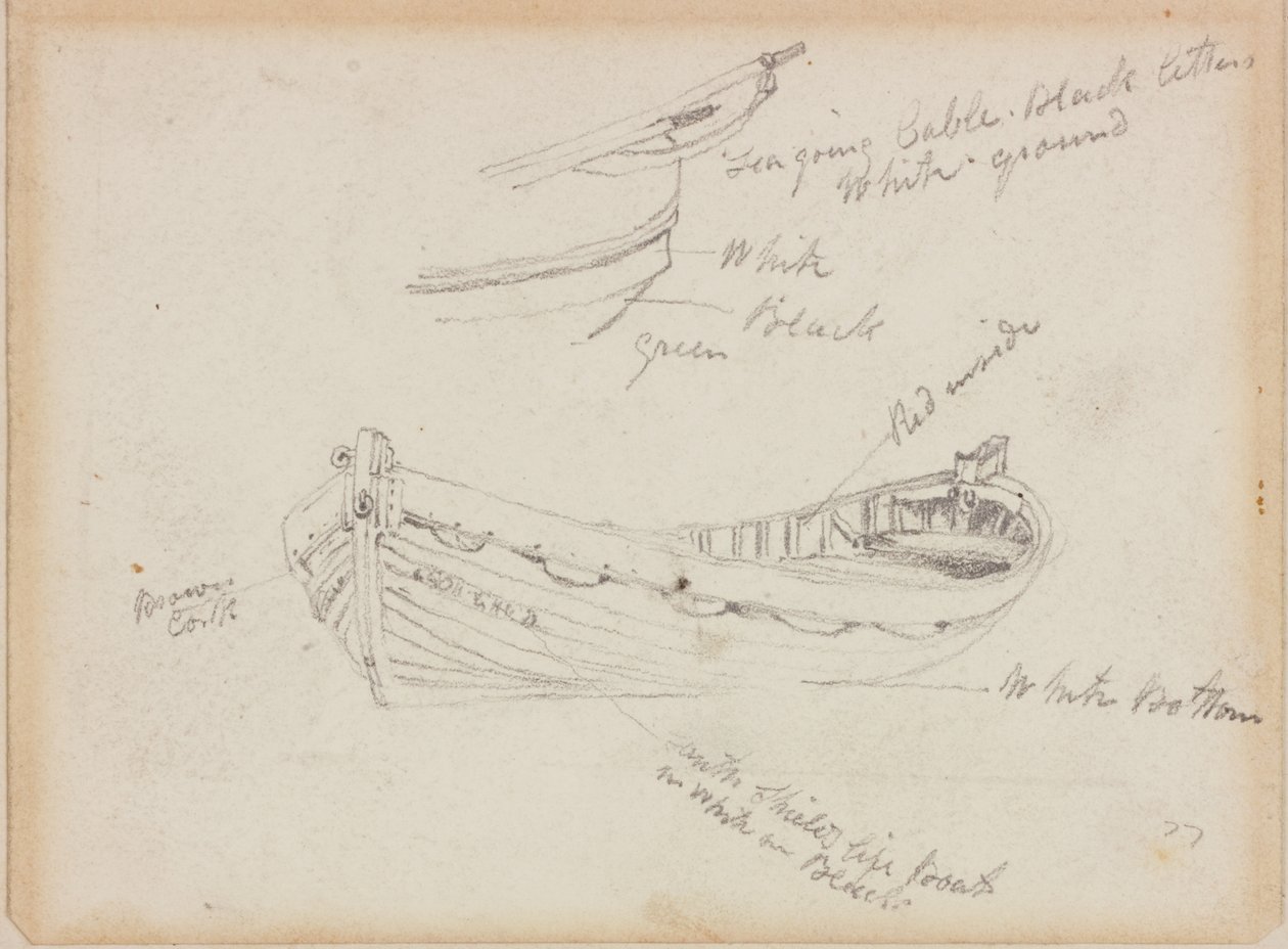 Bote salvavidas de John Wilson Carmichael