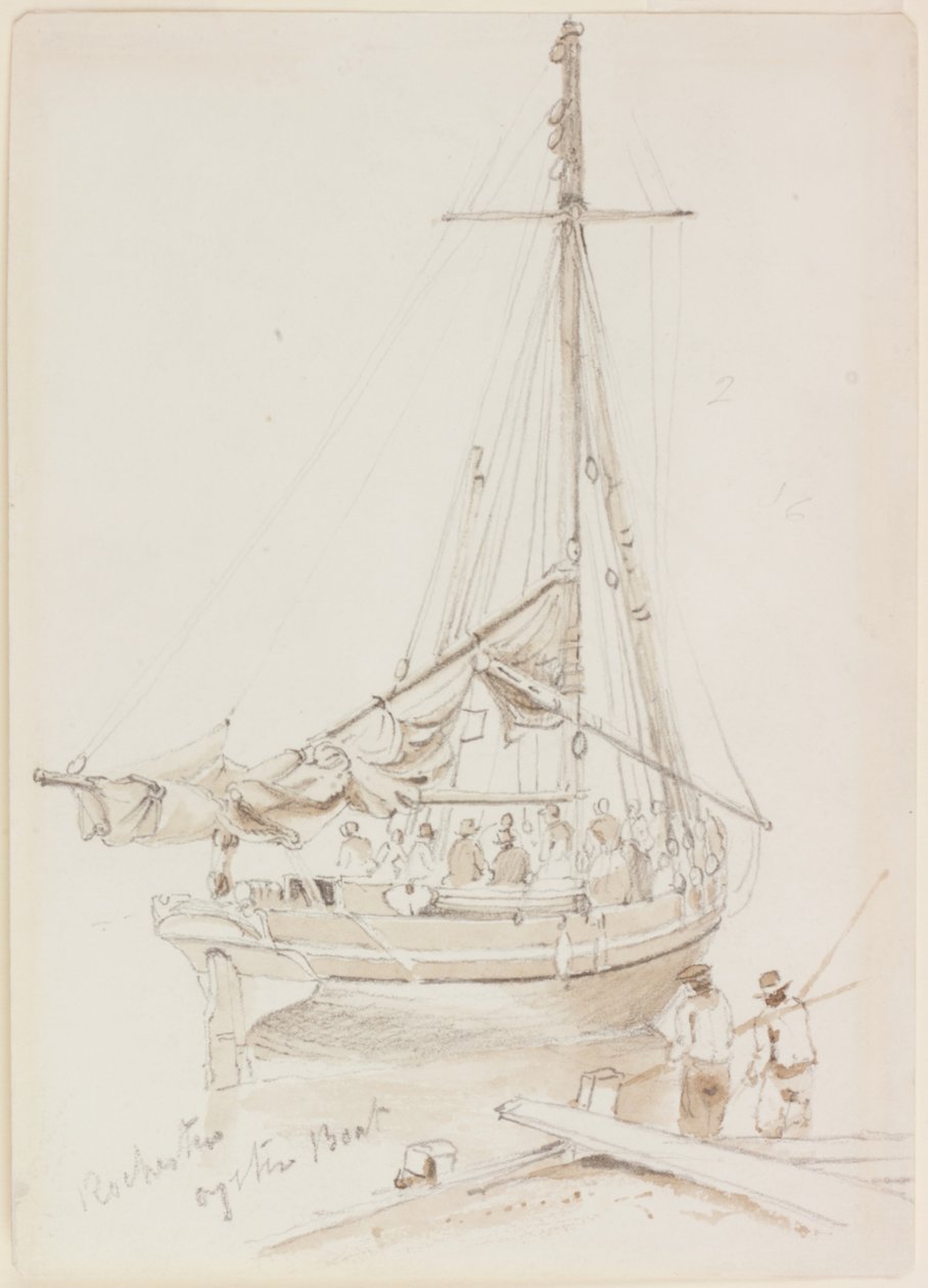 Barco Ostrero de Rochester de John Wilson Carmichael