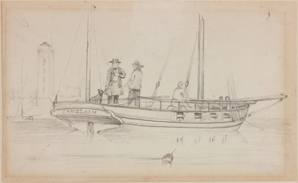 Barcos de vela - Shields de John Wilson Carmichael