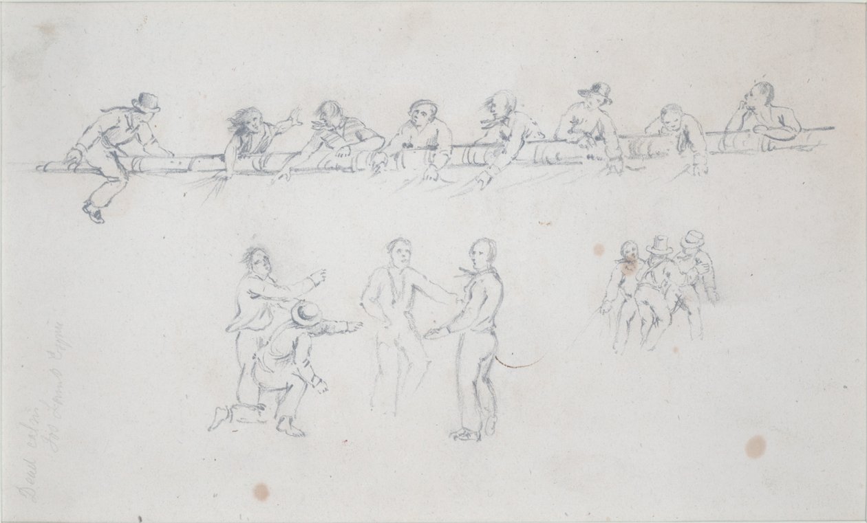 Estudio de Marineros de John Wilson Carmichael