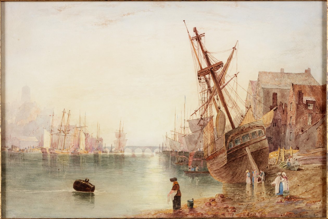 El Tyne 1828 de John Wilson Carmichael