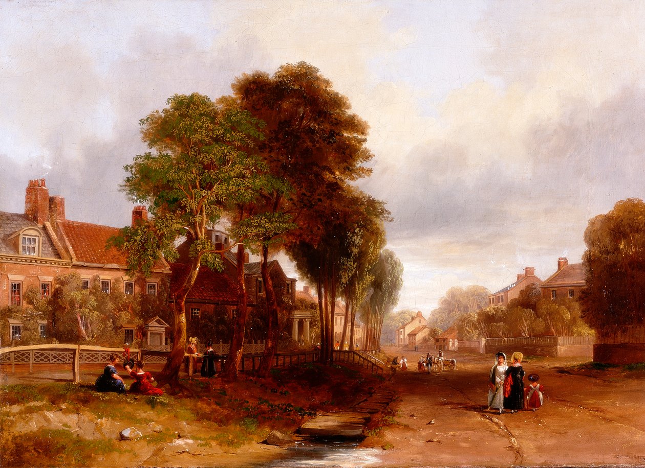 Westoe Village, 1835 de John Wilson Carmichael