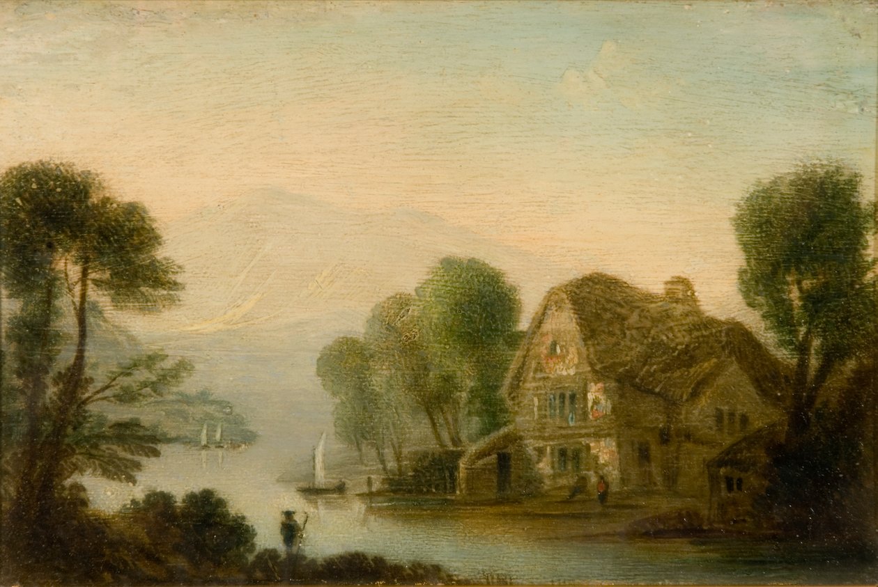 Ferry Breadlebane, Loch Tay de John Wilson Ewbank
