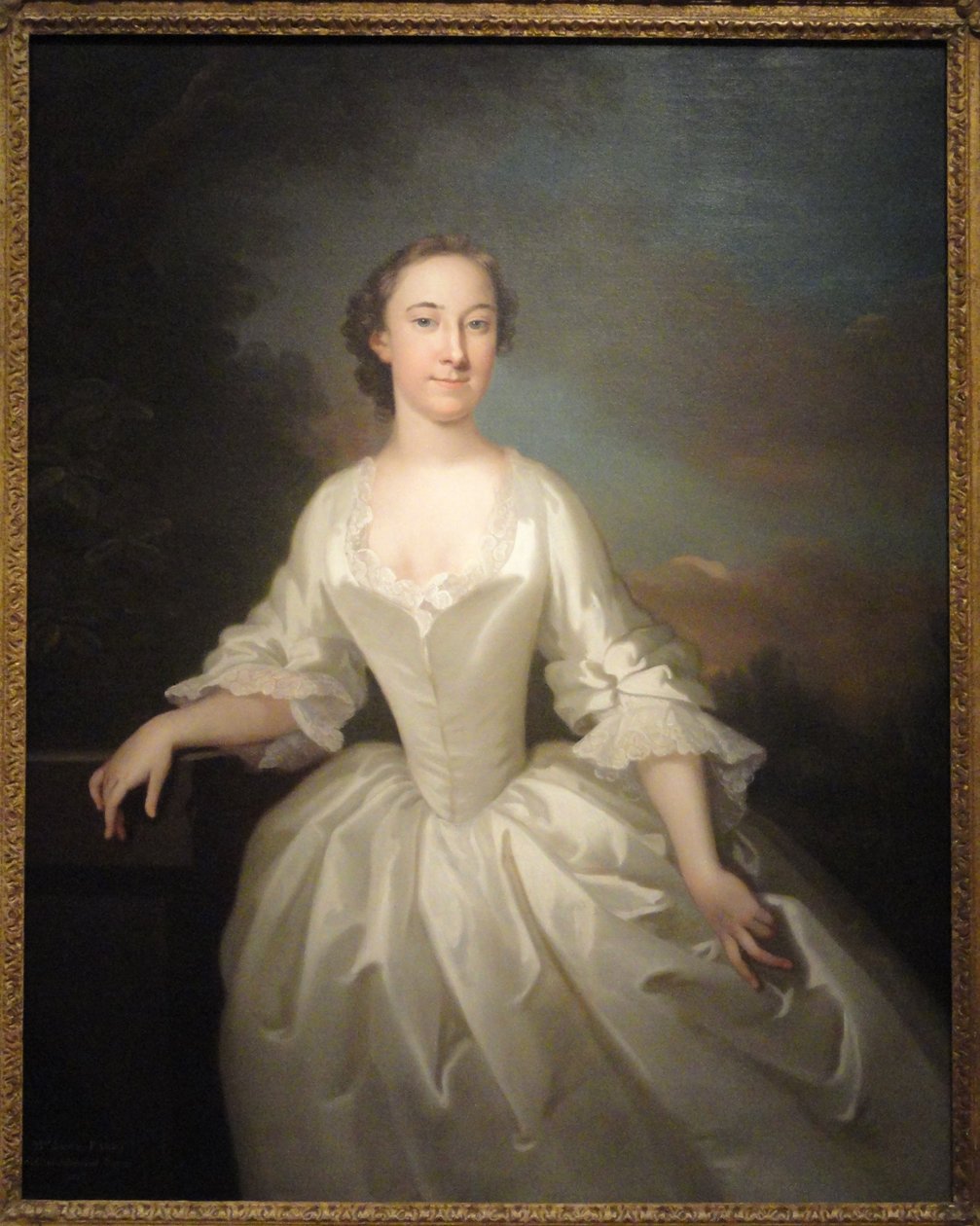 Retrato de Lucy Parry, Esposa del Almirante Parry de John Wollaston