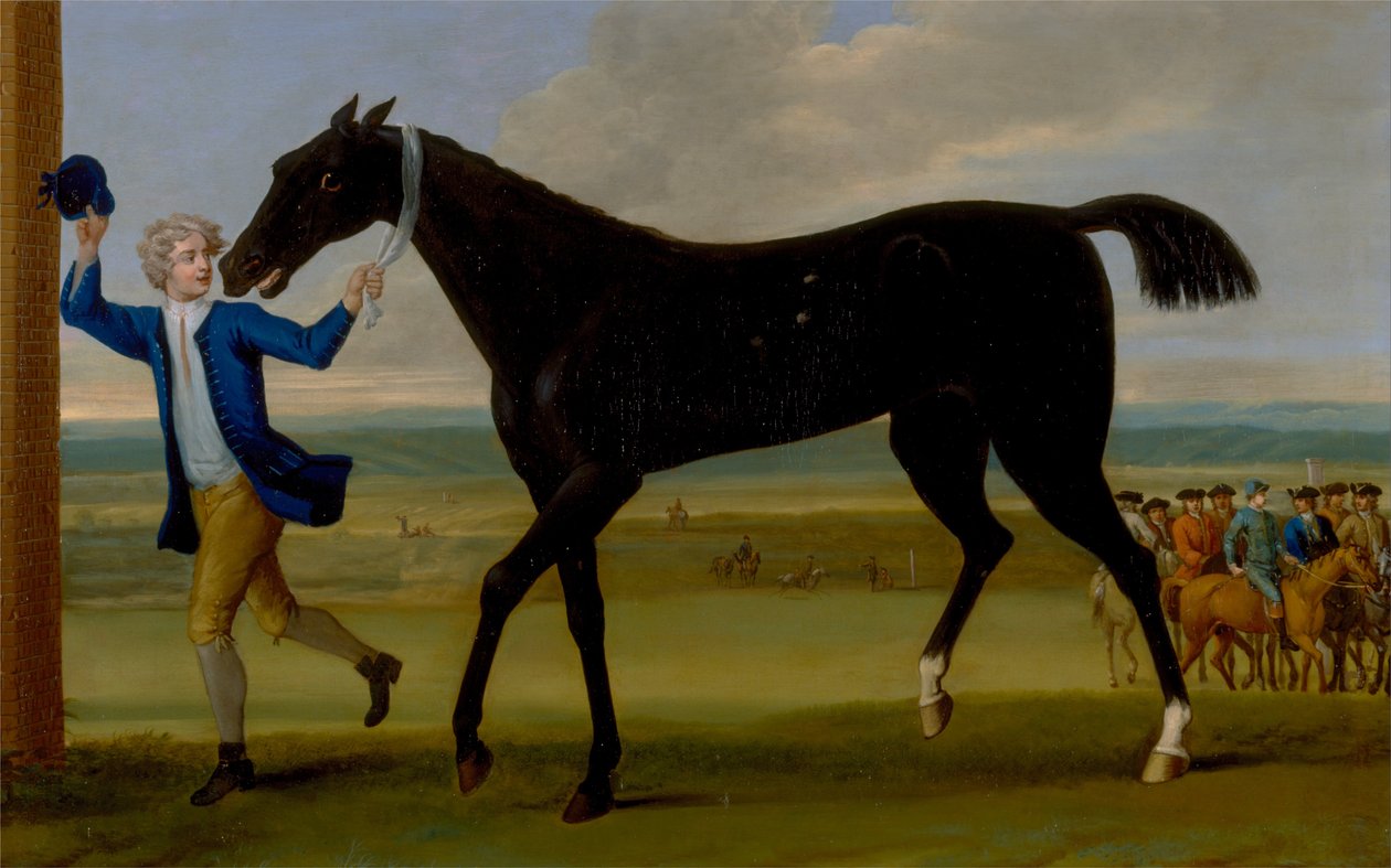 El Bonny Black del Duque de Rutland de John Wootton