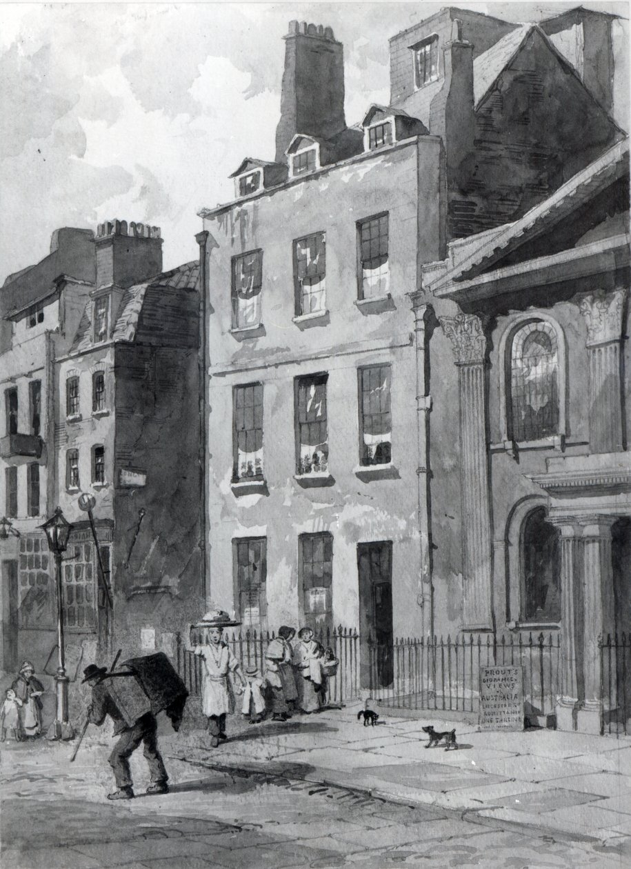 Casa de Sir Isaac Newton en 35 St Martin