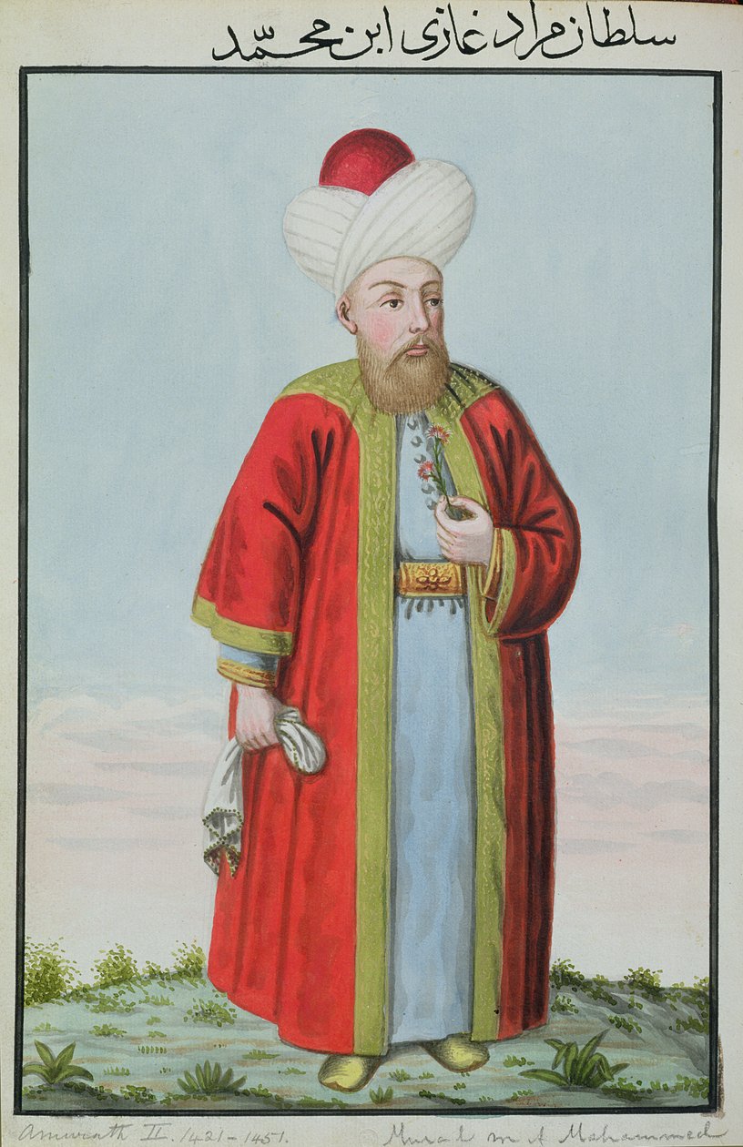 Amurath (Murad) II (1404-51) Sultán 1421-51, de 