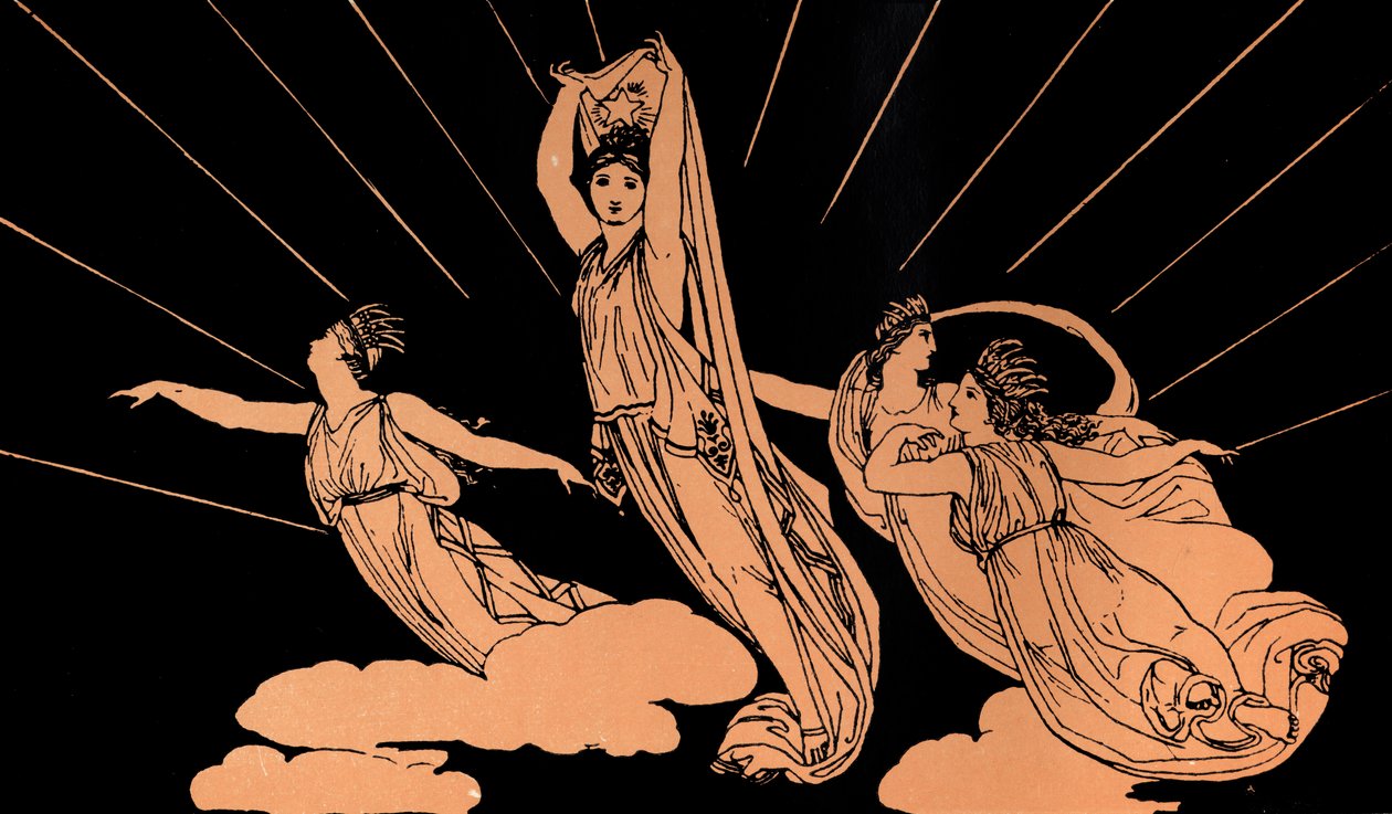 Escena de La Odisea de Homero (impresión) de John (after) Flaxman