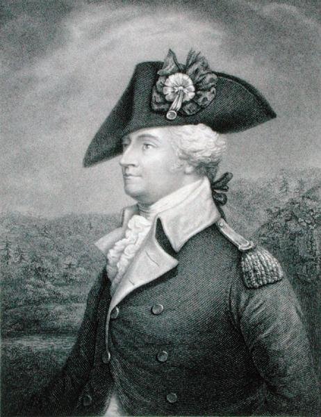 Brigadier General Anthony Wayne (1745-96) grabado por John Francis Eugene Prud