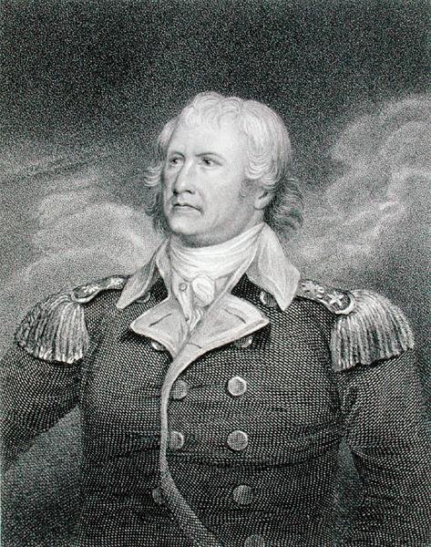 General Mayor William Moultrie (1730-1805) grabado por Edward Scriven de John (after) Trumbull