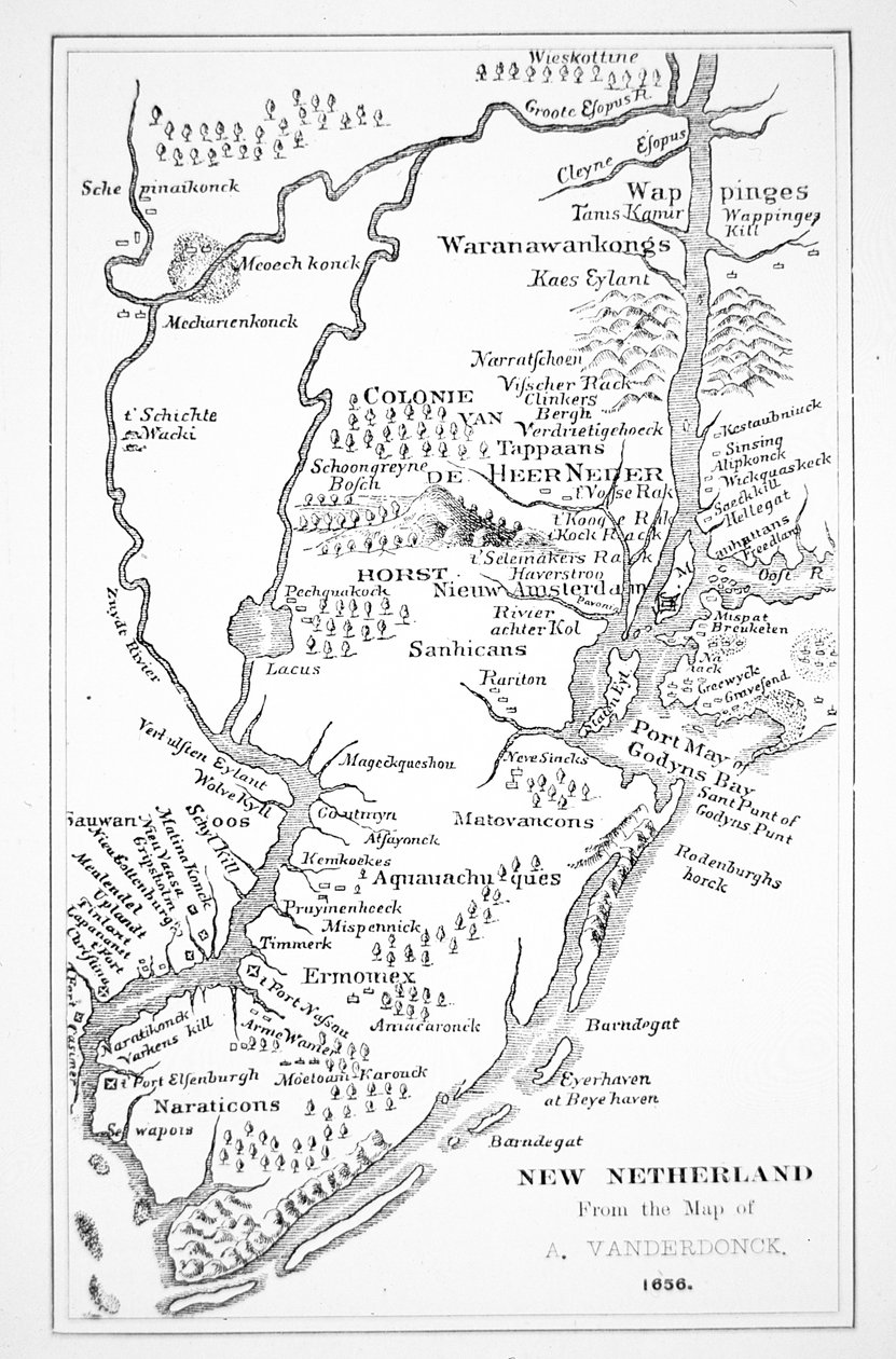 América Colonial: la Colonia Holandesa de Nueva Holanda de John (after) Vanderbank