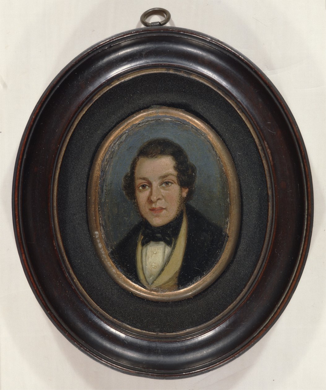 Miniatura: Retrato de Abram Constable (1783-1862), hermano del artista de John (attr. to) Constable