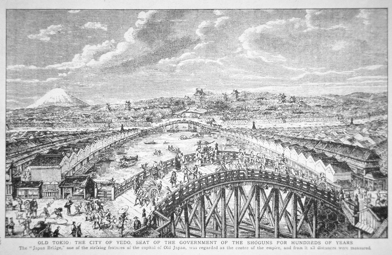 Viejo Tokio: la ciudad de Edo de Walter Charles Mills