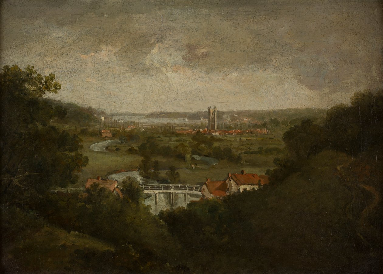 Valle de Dedham de John (circle of) Constable