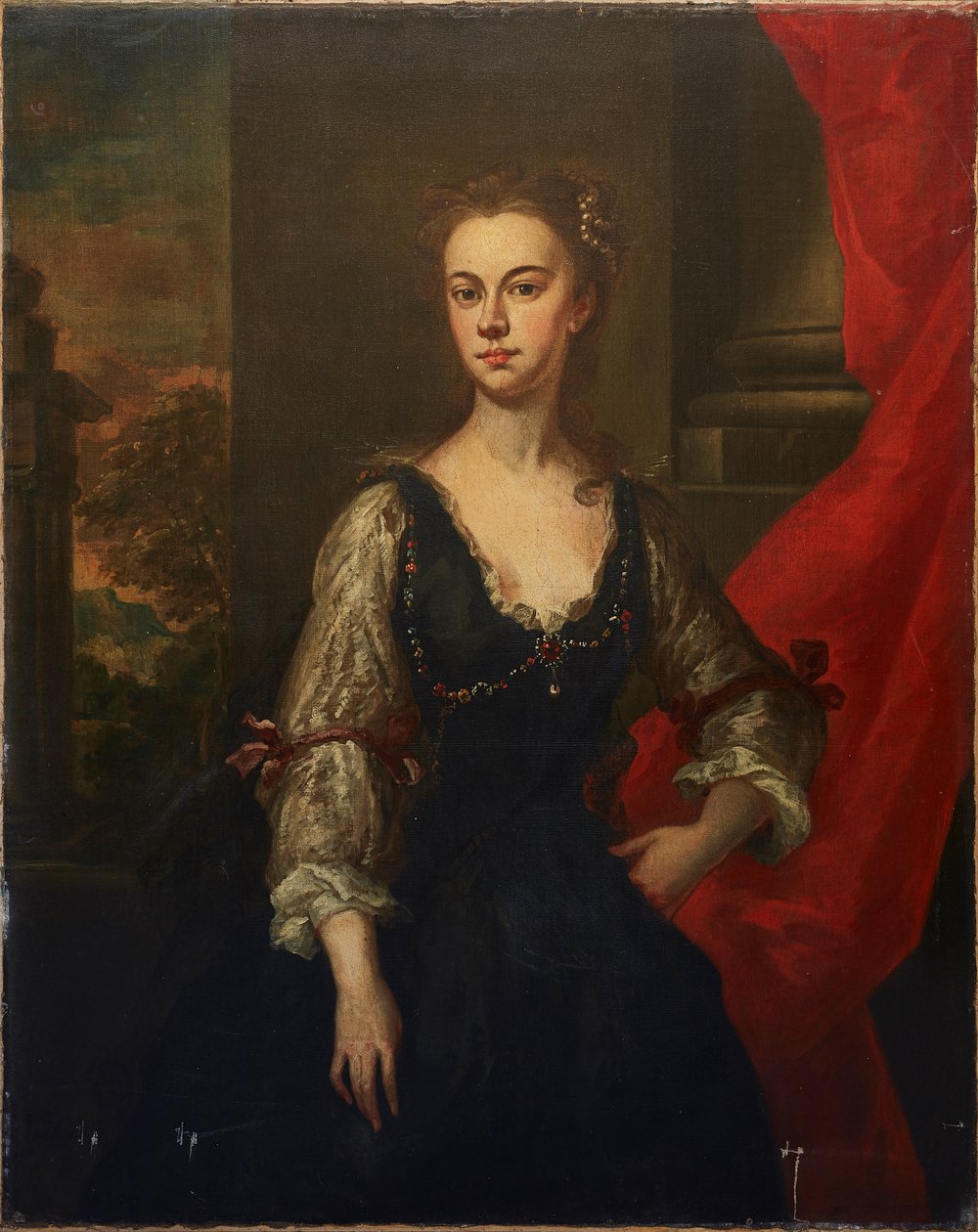Retrato que se dice de Isabel, condesa de Pembroke (1674-1739) (óleo sobre lienzo) de John (studio of) Vanderbank