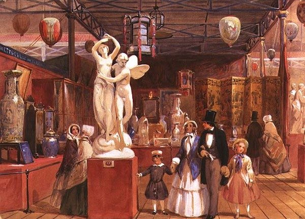 Parte de la Corte China, la Gran Exposición de John Absolon
