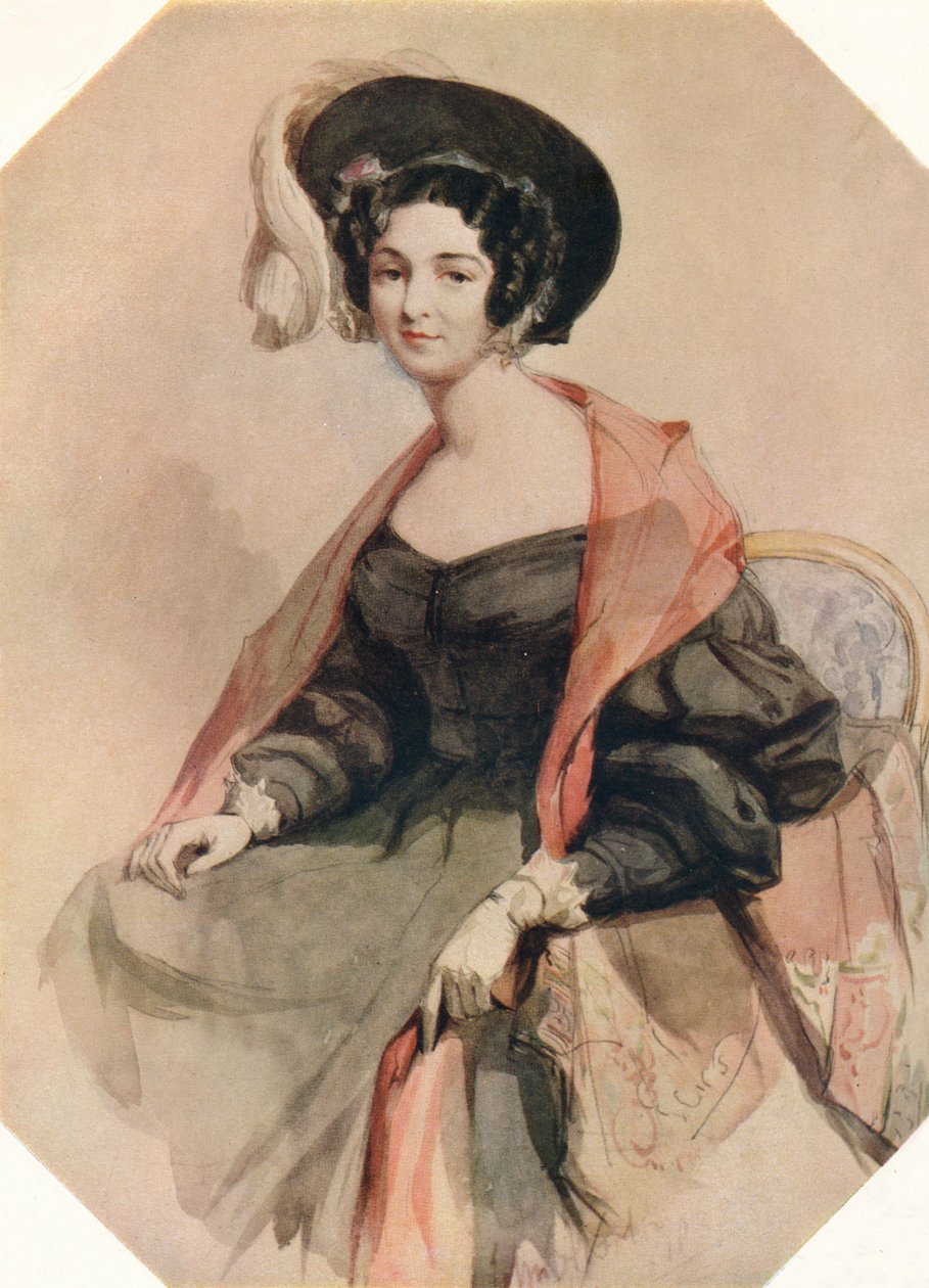 Retrato de una dama de John Absolon