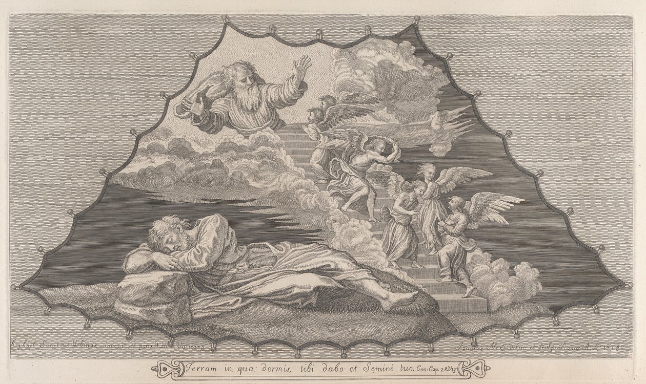 Jacob y la escalera celestial de John Alexander