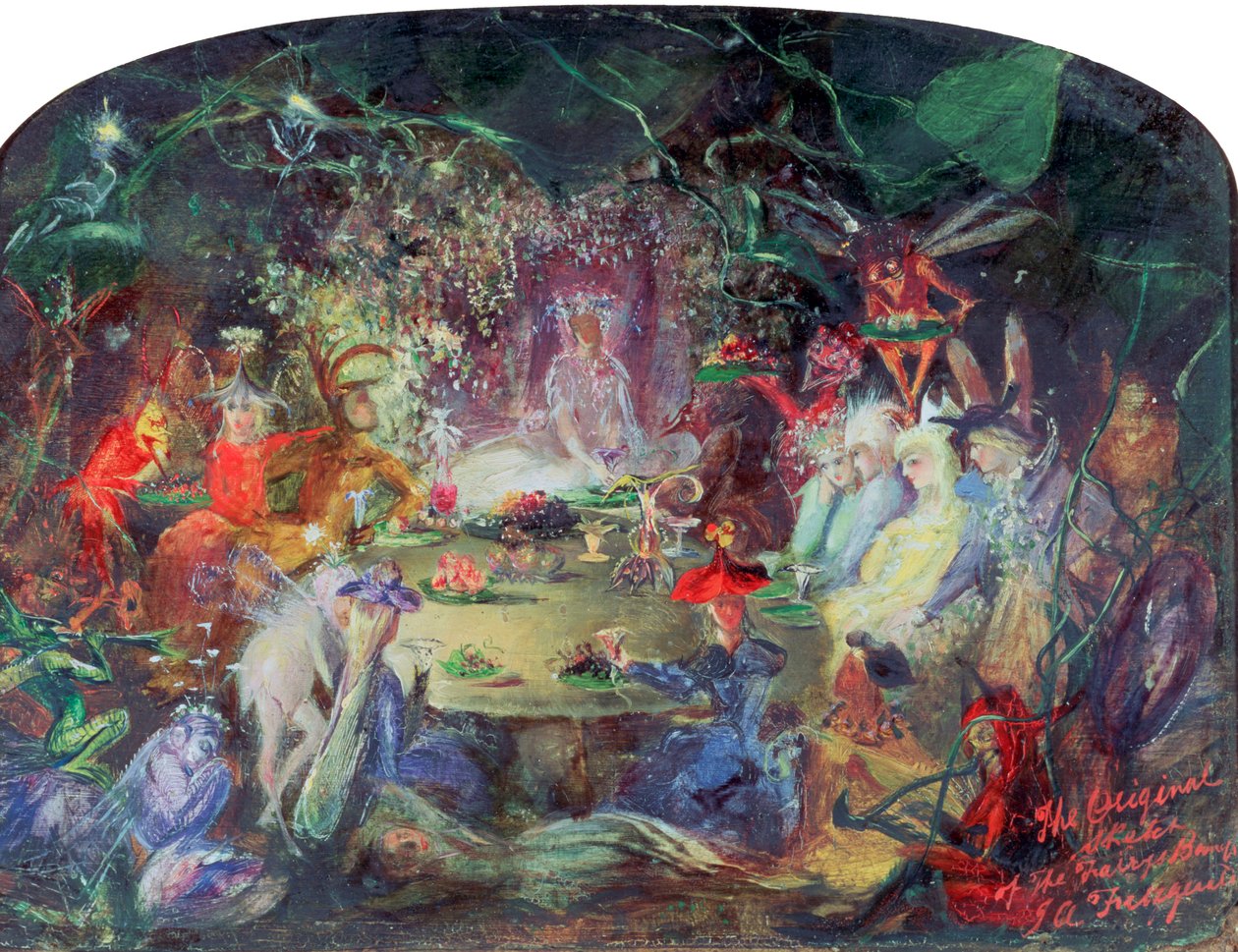 El banquete de las hadas, 1832-1906 de John Anster Fitzgerald