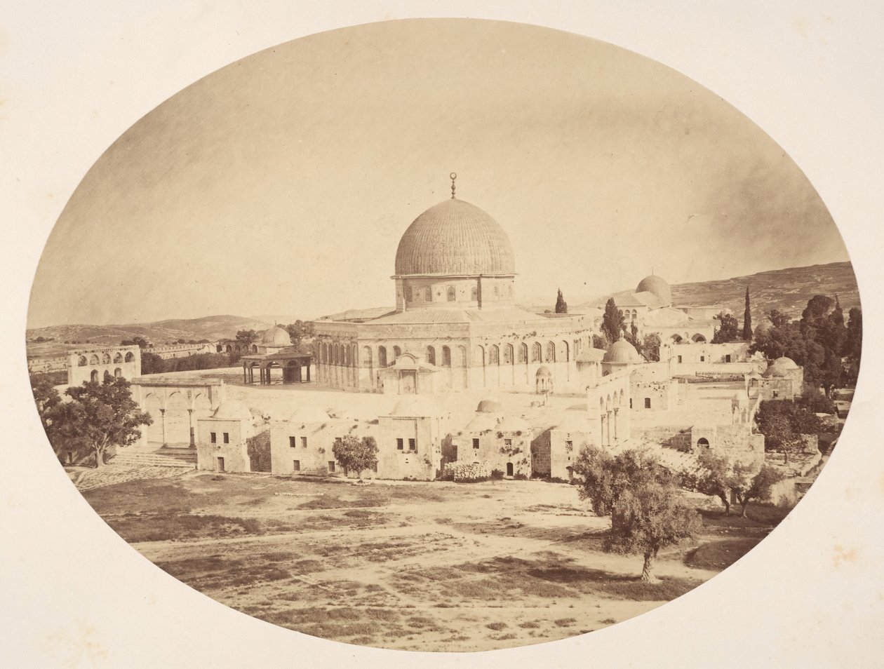 Jerusalén, sitio del Templo en el Monte Moriah de John Anthony