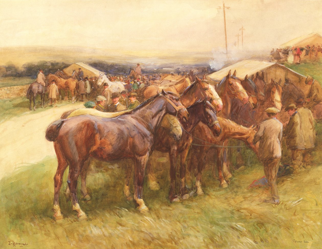 Colina de Brough de John Atkinson