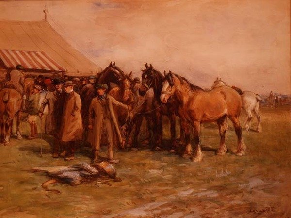 Feria de caballos de John Atkinson