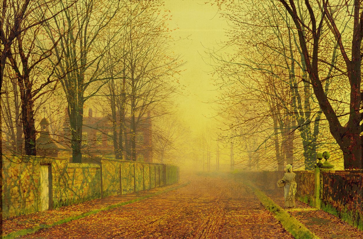 Brillo vespertino de John Atkinson Grimshaw