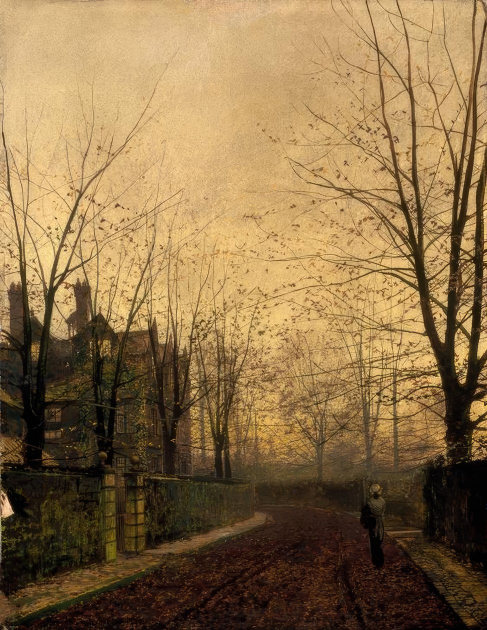 Oro de otoño de John Atkinson Grimshaw