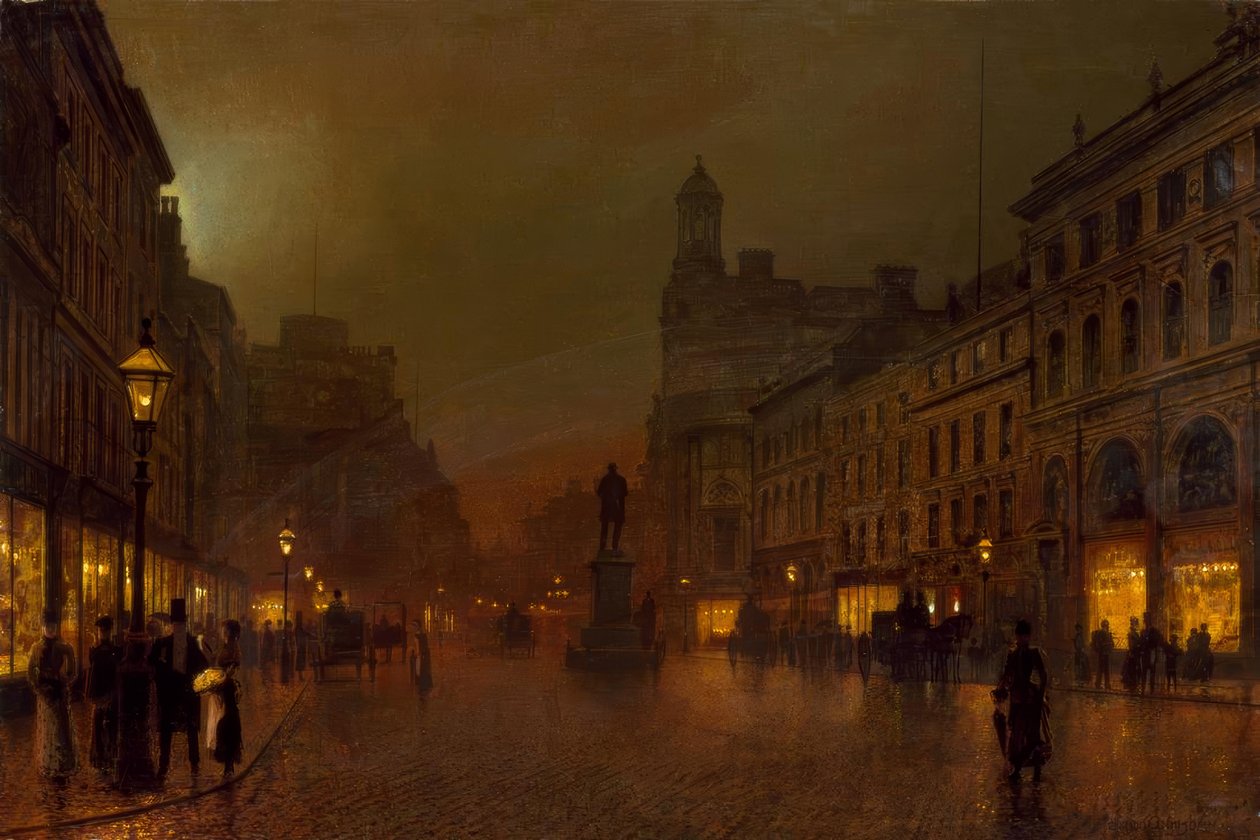 Mánchester (Inglaterra) de John Atkinson Grimshaw