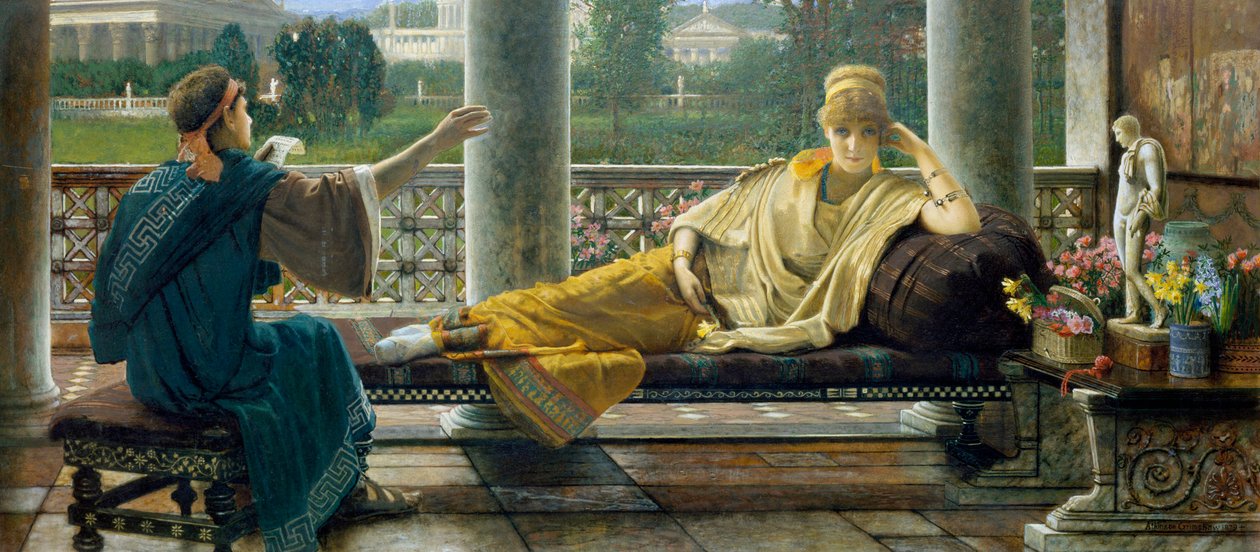 Oda al verano de John Atkinson Grimshaw