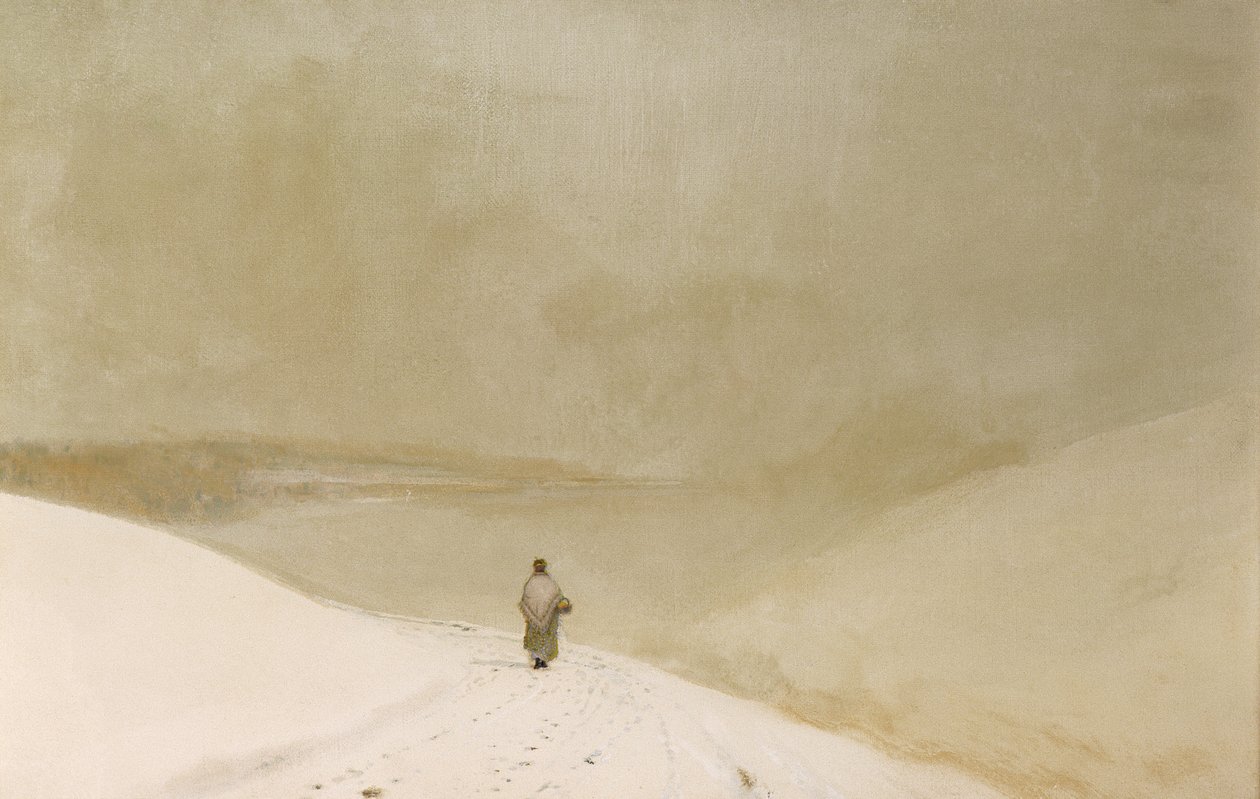 Nieve y Niebla (Capricho en Menor Amarillo) de John Atkinson Grimshaw