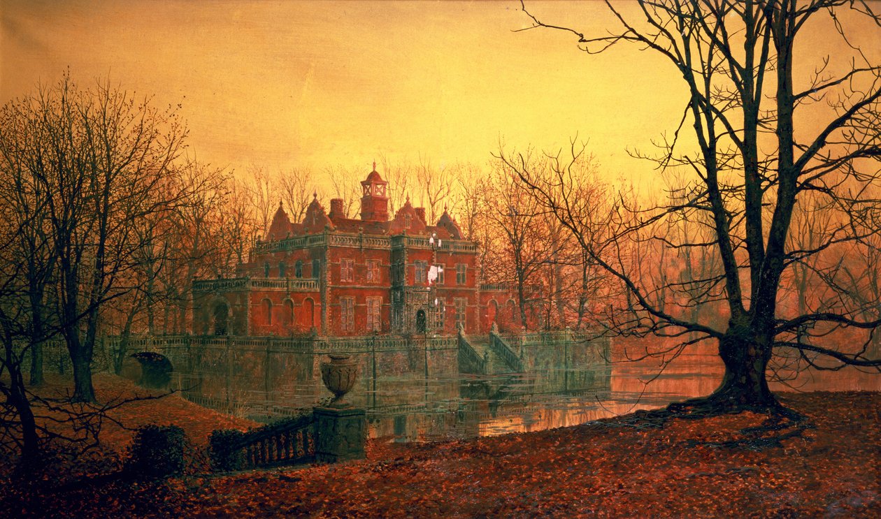 La Casa Embrujada de John Atkinson Grimshaw