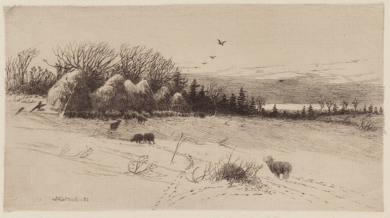 Tarde después de la tormenta de John Austin Sands Monks