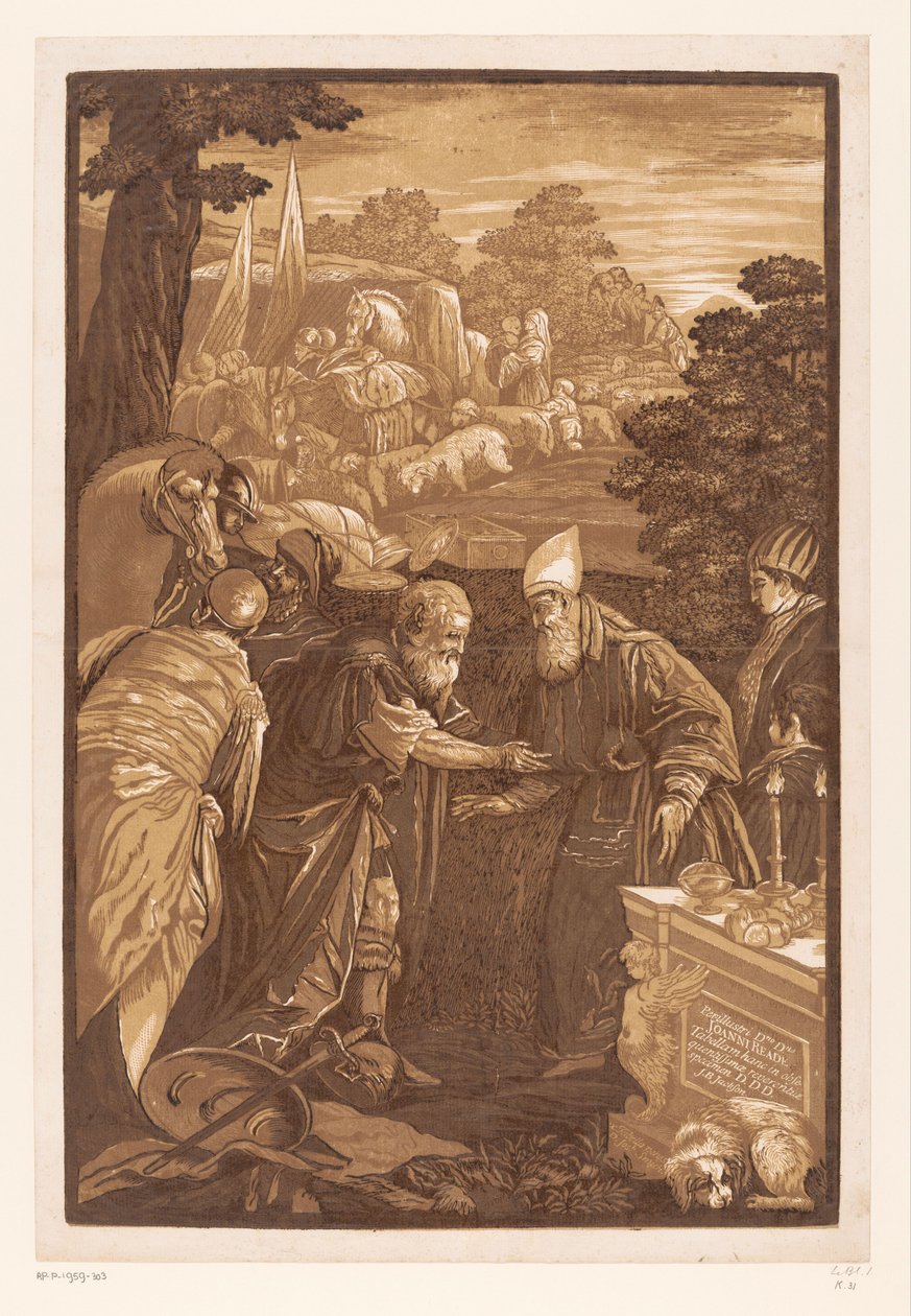 Abraham y Melquisedec
Obras de arte de maestros venecianos (título de la serie)
Opera selectiva (título de la serie) de John Baptist Jackson