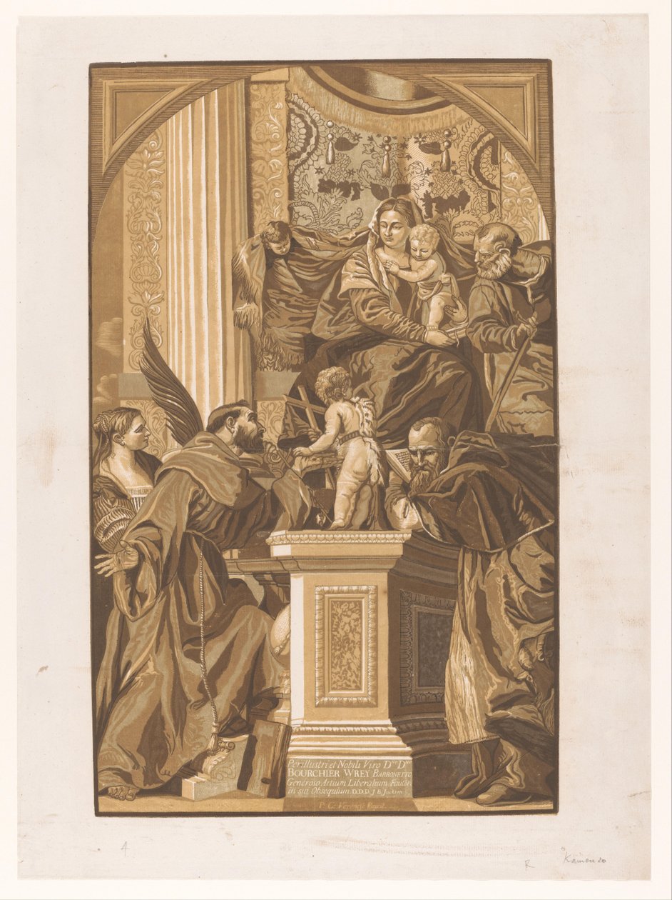 La Sagrada Familia
Obras de arte de maestros venecianos (título de la serie)
Opera selectiva (título de la serie) de John Baptist Jackson